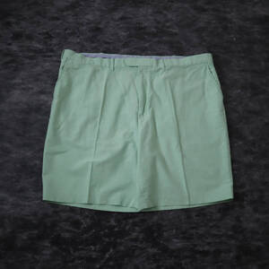 P966 Polo by Ralph Lauren Chambray Wide Shorts Green 90s ラルフローレン シャンブレー ワイド ルーズ ショーツ ハーフパンツ 緑 W48