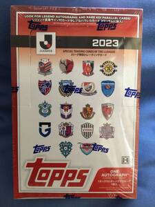 00498　TOPPS 2023 Jリーグ フラッグシップ 1BOX【新品未開封・シュリンク付き】