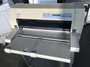 △EPSON VP-6200 ドットインパクトプリンタ USB・LAN接続対応 印字OK　前給紙トレイ付【K0927K3】