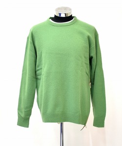 MISTERGENTLEMAN (ミスタージェントルマン) SIDE ZIP CREW KNITサイドジップクルーネックニットNECK SWEATER セーター WOOL Mr.GENTLE