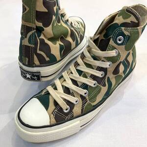 2009 CONVERSE ADDICT CHUCK TAYLOR HI 83 CAMO コンバース アディクト チャックテイラー ハイ all star オールスター カモ 迷彩 8 26.5㎝