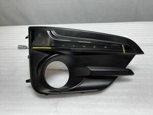 K-475. スバル インプレッサ スポーツ GT2 GT3 GT6 G4 GK2 GK3 等 スモーク フォグランプカバー LED　デイライト 左側ゆ