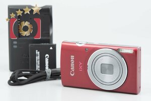 【中古】Canon キヤノン IXY 120 レッド コンパクトデジタルカメラ