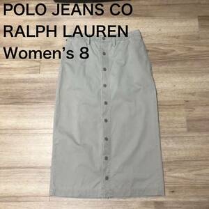 【送料無料】POLO JEANS CO RALPH LAURENチノスカート　レディース8サイズ　ポロジーンズラルフローレン