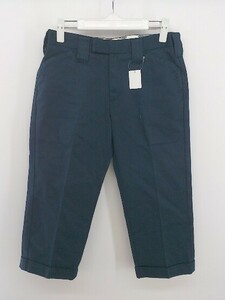 ◇ Dickies ディッキーズ ×LOWRYS FARM ローリーズファーム ロールアップ ワーク パンツ サイズM ネイビー レディース P