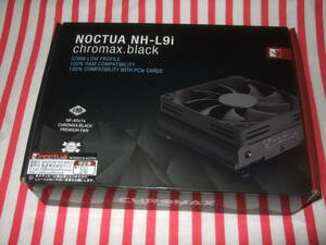 極美品 Noctua NH-L9i ノクチュア CPUクーラー LGA1200/1156/1155/1151/1150 chromax .black NH-L9I-CH-BK 動作確認済み 