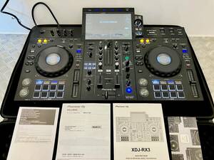 ほぼ使用してない超美品★23年製★XDJ-RX3★ハードケース付★DJコントローラー★Pioneer DJ Serato rekordboxオールインワン パイオニア