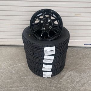 《G-SPEED G-07》新品スタッドレス145/80R12 ブリヂストンW300 軽トラ軽バンエブリィアクティキャリーハイゼットアトレー　N-VAN