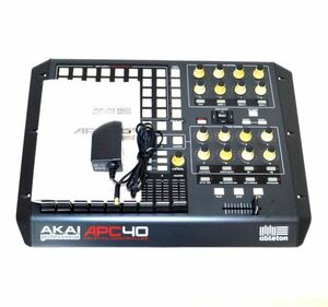 【ACアダプター付/動作美品】AKAI アカイ professional APC40 MIDIコントローラ Ableton Live用 DJ スタジオ ミュージシャン MKII の兄弟機