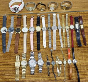 S◇ジャンク品◇腕時計 30点 まとめてセット ALBA/ORIENT/CYMA/SEIKO/CITIZEN/SPALDING/iXa/Angel Heart 他 ※動作・詳細未確認