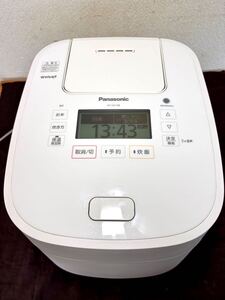 ★ Panasonic IH ジャー炊飯器/SR-SSX188 スチーム＆可変圧力 最大炊飯容量1.8L 中古品