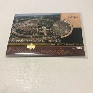 U.S. State Quarters 2004 UD The History of the United States Indiana State Quarter