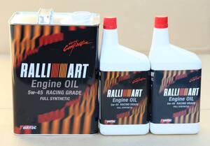 ☆▲　RALLIART 　ラリーアート　エンジンオイル　未開封　合計6L RA05045E41 RA05045E11　▲☆