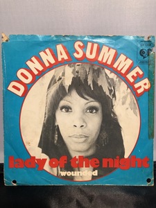 DONNA SUMMER / lady of the night 7inch GROOVY