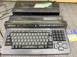 【ジャンク】Panasonic FS-A1WSX パーソナルコンピュータ FS-PC1 48ドット熱転写カラー漢字プリンタ 2台セット パナソニック 1円~　S4634