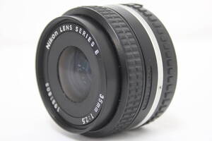 【訳あり品】 ニコン Nikon SERIES E 35mm F2.5 レンズ v6517