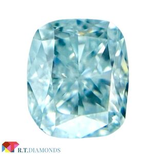 FANCY GREEN BLUE 0.241ct CU/RT2180/CGL/GIA