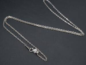 【721】SILVER シルバー 925 ネックレス チェーン アクセサリー 長さ約60cm TIA