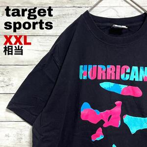 l52 US古着 target sports 半袖T ハリケーン マルチカラー XXL相当 メンズ