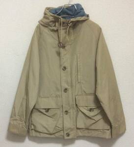 Eddie Bauer エディーバウアー ナイロンマウンテンパーカー Exceptioally Duradie COTTON WEFT NYLON WARP USA Sサイズ 美品