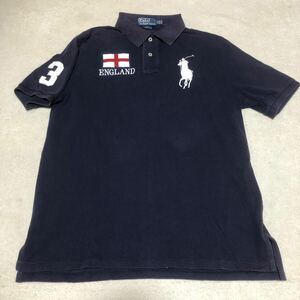 POLO RALPH LAUREN ビッグポニー ポロシャツ ENGLAND イングランド M vintage ヴィンテージ ポロラルフローレン