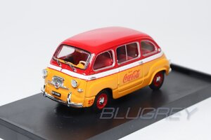 ブルム 1/43 フィアット 600 ムルティプラ ローマオリンピック 1960 コカ・コーラ BRUMM FIAT 600 MULTIPLA COCA-COLA OLIMPIADI ROMA