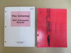 Williams Electronic　The Getaway　ザ　ゲッタウェイ　説明書