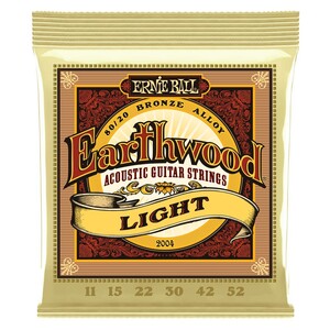 アーニーボール ERNIE BALL 2004 Earthwood Light 80/20 Bronze 11-52 Gauge アコースティックギター弦