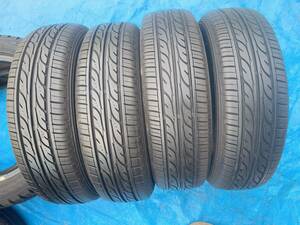 9分山◆155/65R13 ◆ DUNLOP EC202 ◆ 4本セット 2021年製