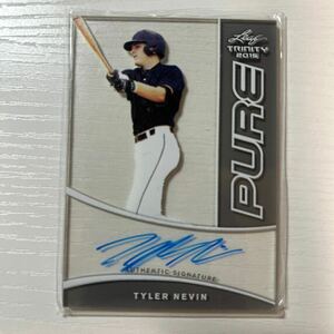 2015 Leaf Trinity Tyler Nevin auto