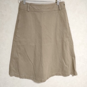 MARGARET HOWELL チノ HEAVY COTTON TWILL ヘビーコットンツイルスカート 578-7132006 ベージュ マーガレットハウエル 4-0730G 242710