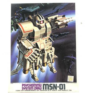 機動戦士ガンダム　MSV　1/144　高速機動型ザク　ガンプラ　２０年以上前の再販品　中身未開封品　同封発送可能