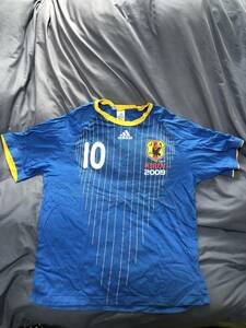 ★adidas サッカー日本代表 レプリカTシャツ L 2009 JFA KIRIN