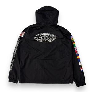 HUF ハフ アノラックジャケット World Tour ナイロン S