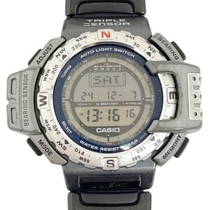 ◆◆ CASIO カシオ プロトレック フィッシングギア メンズ コンパス PRO TREK 腕時計 PRT-40 やや傷や汚れあり