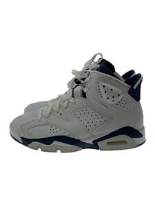 NIKE◆AIR JORDAN 6 RETRO_エア ジョーダン 6 レトロ/26cm/WHT