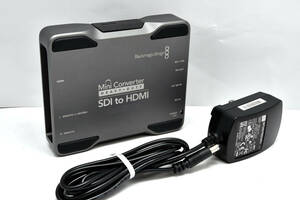 良品！ ブラックマジックデザイン コンバーター　Blackmagic Design　Mini Converter Heavy Duty SDI to HDMI