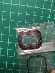 CASIO G-SHOCK DW5000C-1A用ガラス パッキン付き新品未使用