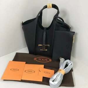 TOD’S トッズ　T タイムレス レザー トートバッグ