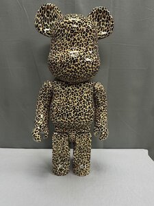 BE@RBRICK x 1000％ by MEDICOM TOY 豹柄 ベアブリック 置物 美品 箱なし 希少