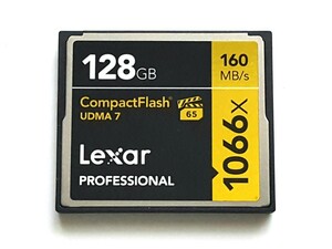 ☆良品☆ CFカード 128GB 1066x レキサー プロフェッショナル Lexar Professional コンパクトフラッシュ CompactFlash Card