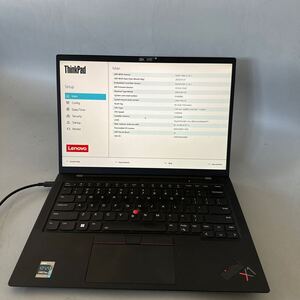 JXJK5650 Lenovo ThinkPad X1 Carbon GEN9 /Core i7-1185G7 3.00GHz/ メモリ:16GB / SSD：無し/カメラ /BIOS確認