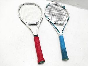 □2本まとめセット YONEX S fit α 112 アルファ/ MUSCLE POWER MP-5HS 100SQ IN 硬式テニスラケット A-6-12-10 @140□