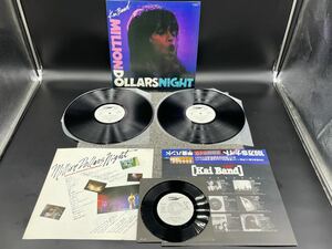 １０８５　見本盤　美盤　白ラベル　甲斐バンド「100万$ナイト/武道館ライヴ　レコード　LP / 最後の夜汽車 EP