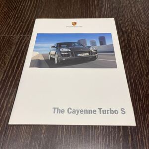 【即決】【カイエン ターボS 専用カタログ】ポルシェ カイエン (957) 2009年3月 Porsche Cayenne