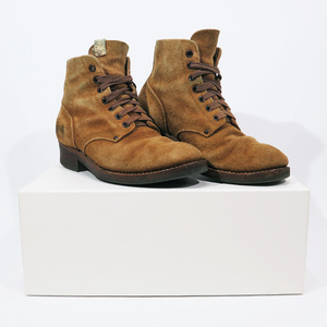 VISVIM ビズビム 18SS MARSHAL BOOTS-FOLK (VEG SUEDE) 0118102002004 ヴィズヴィム マーシャル ブーツ フォルク シューズ キャメル Augz