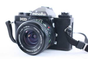 ★極美品★ミノルタ MINOLTA XD MC W.ROKKOR 28mm f3.5 ★露出計・シャッター全速OK★#N396