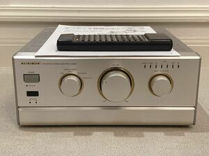 ONKYO A-922M リモコン付 プリメインアンプ ステレオアンプ アンプ オンキョー INTEGRATED STEREO AMPLIFIER 