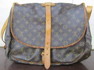 LOUIS VUITTON [ルイ ヴィトン] モノグラム ソミュール35 M42254/使用感の強い中古品