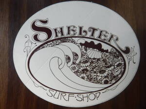 ◆◇新品U.S.非売品シェルター【SHELTER surfshop×TYLER WARREN】デットストック・ステッカー限定出品◇◆